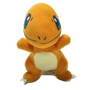 Pokémon Anime 10" Charmander Plush Orange Stuffed Animal Toy - As Is Tail Damage